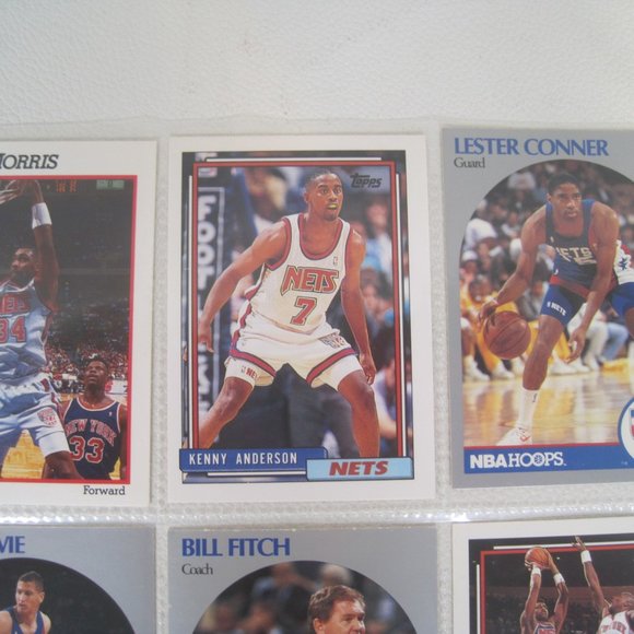 New Jersey Nets Lot of 7 NBA Player Cards - Picture 3 of 8